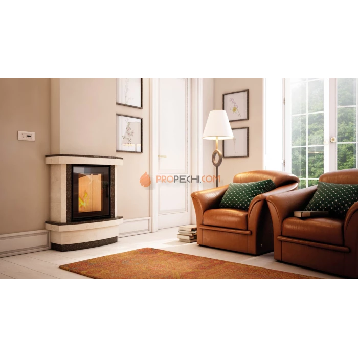 Каминная топка стальная Kratki NADIA/8 (8 кВт)