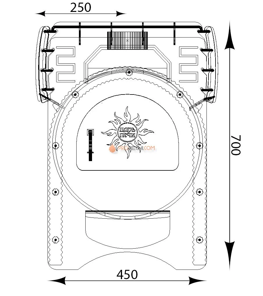 Банная печь Царь Печи Забава