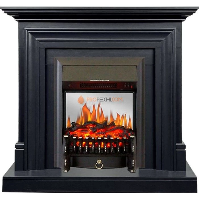 Каминокомплект Royal Flame Bradford - Серый графит с очагом Fobos FX M Black