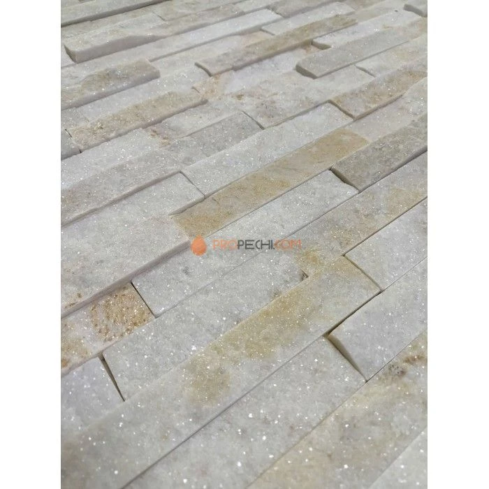 Панель Классик Кварцит Бежевый (600х150мм) упак. (7шт/0,63м2)