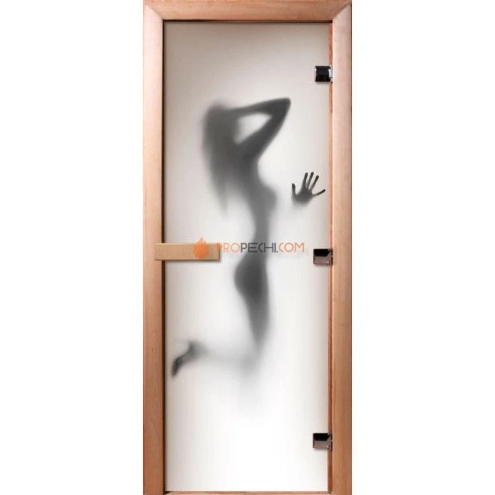 Дверь для бани DoorWood Фотопечать А070, 2100x700 мм