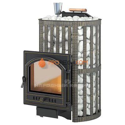 Печь для бани Везувий Ураган Ковка 28 (205)