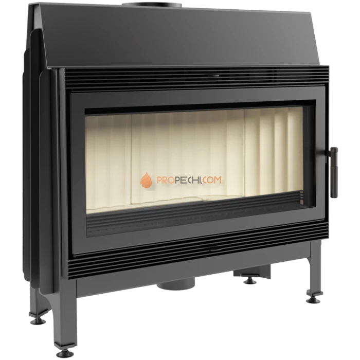 Каминная топка стальная Kratki Blanka 910 (14 кВт)