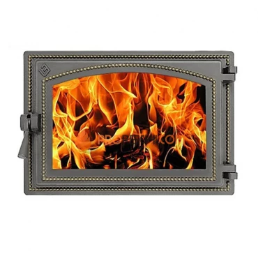 Дверка каминная ВЕЗУВИЙ 230 (Бронза)