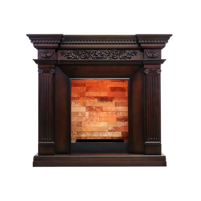 Каминокомплект Dimplex Amalfi - Махагон коричневый антик с очагом Cassette 400 NH