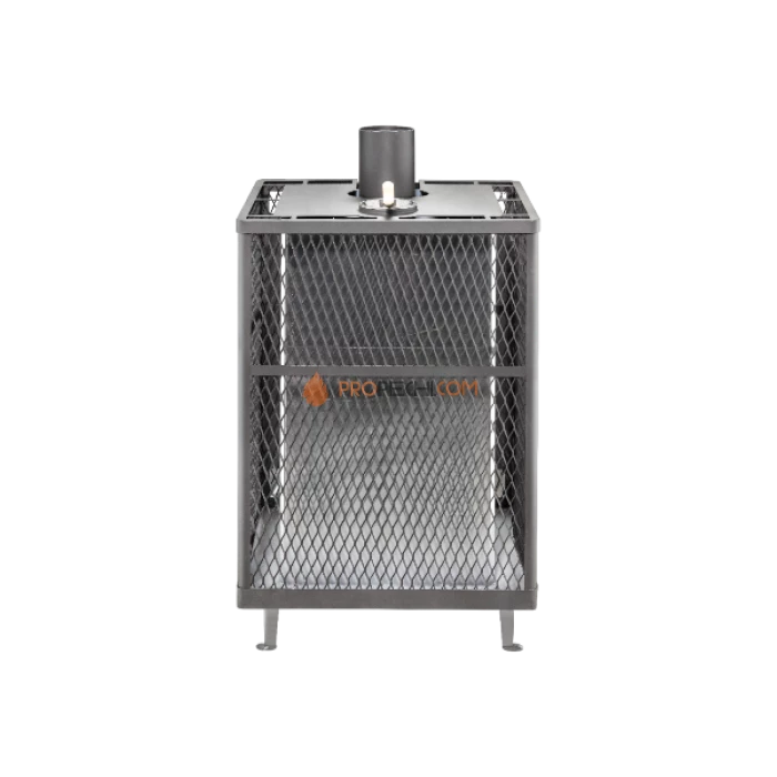 Дровяная печь для бани Ферингер Квадра в сетке до 25 м³