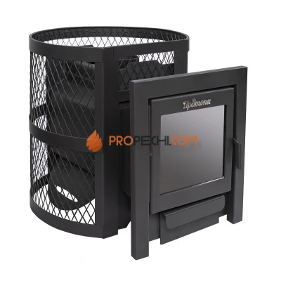 Банная печь Протопи Парилка Финка Панорама 14