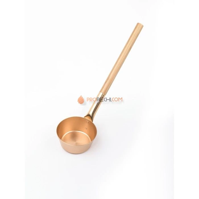 Набор аксессуаров 212f OXY-M-2 GOLD ушат 5л + черпак 0,2л ручки бамбук