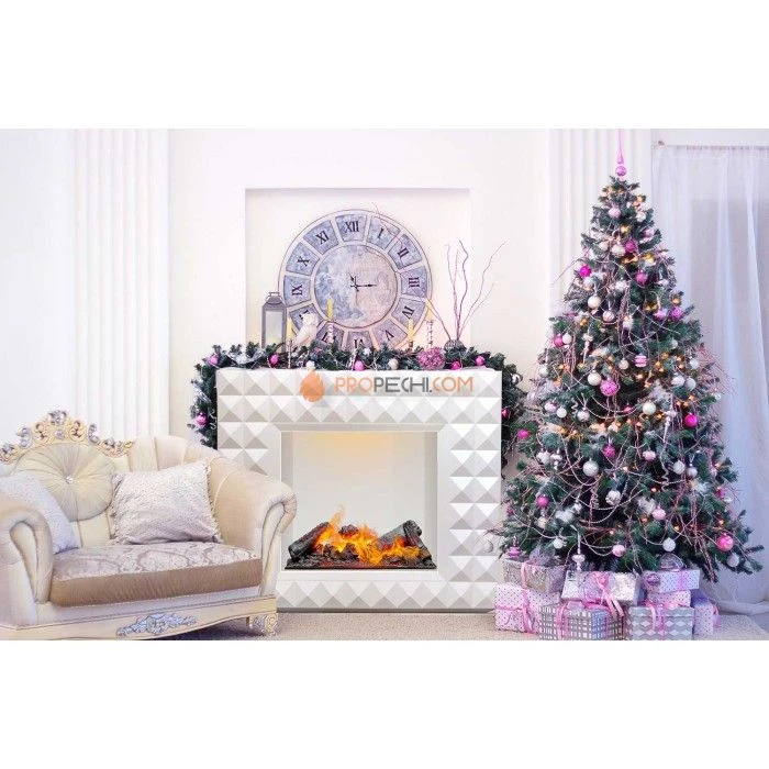 Каминокомплект Dimplex Diamond (линейный) (Глубина 206 мм) с очагом Ignite XLF50