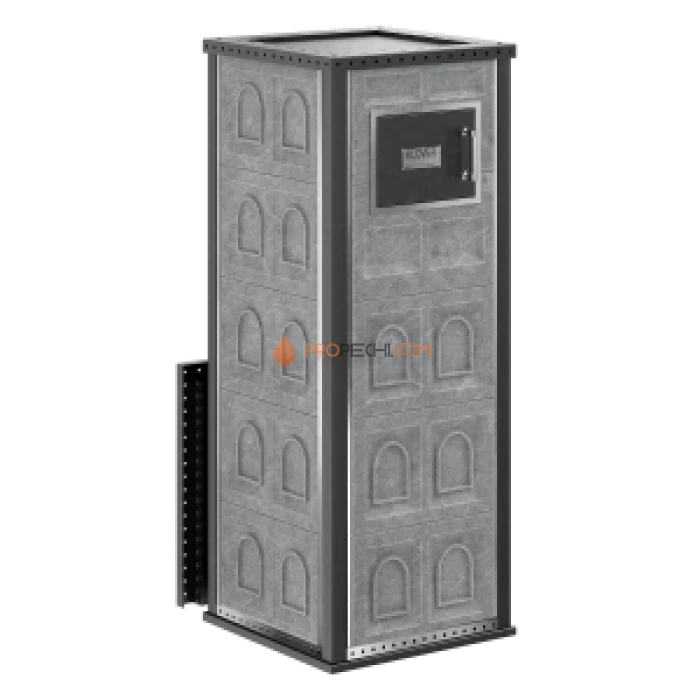 Дровяная печь для бани Klover RT 50-RV 310S ( Талькомагнезит, Design 06 )