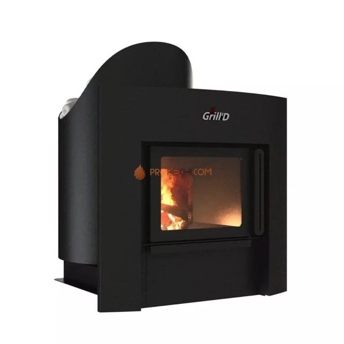 Дровяная печь для бани Grill’D Aurora 180 Window