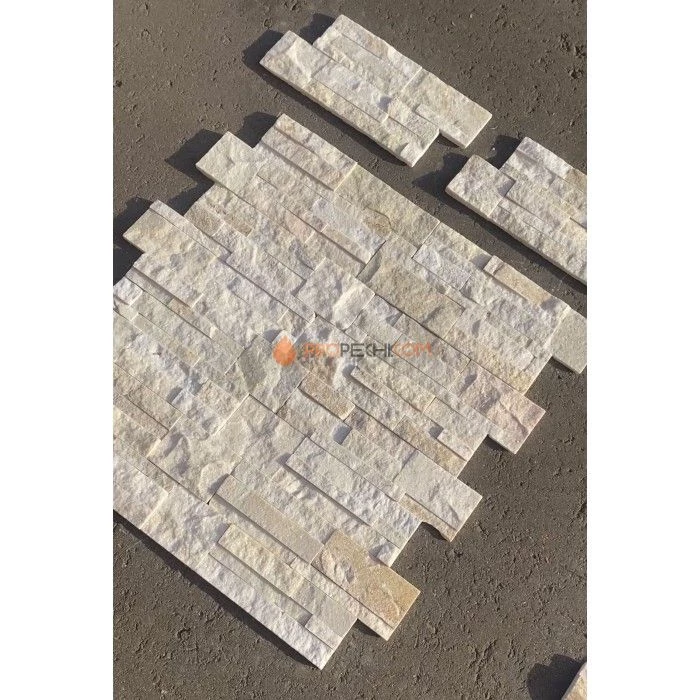 Панель Модерн Кварцит Бежевый (350х180мм) упак. (6шт/0,378м2)