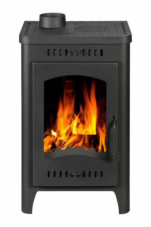 Печь-камин ЭкоКамин Бавария Оптима с плитой