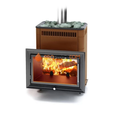 Печь для бани Термофор Витрувия II Inox БСЭ терракота