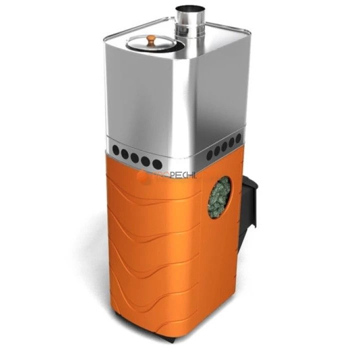 Печь для бани Бирюса 2013 Carbon Термофор Бирюса 2013 Carbon ДА ЗК терракота