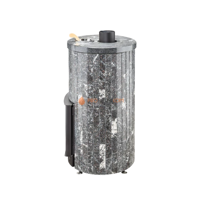 Дровяная печь для бани Ферингер Уют-25 до 25 м³ - Амфиболит наборный