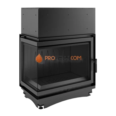 Каминная топка Kratki Amelia/L/BS (угловое стекло слева)