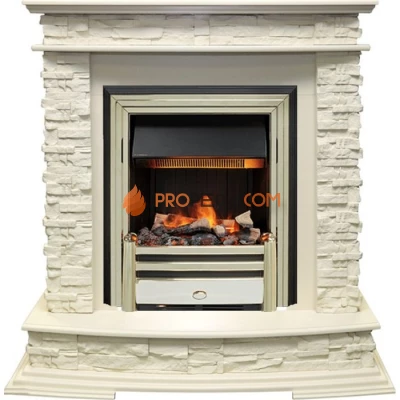 Каминокомплект Dimplex Luzern - Слоновая кость с очагом Cavendish