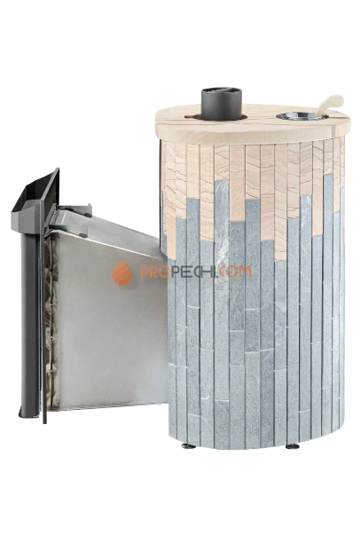 Банная печь Ферингер Малютка Талькохлорит "Окаменевшее дерево"