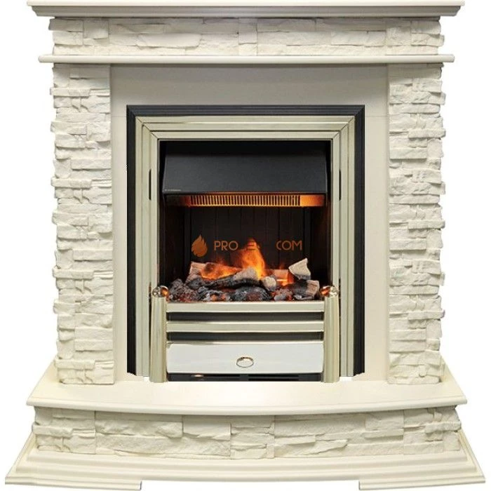 Каминокомплект Dimplex Luzern - Слоновая кость с очагом Cavendish