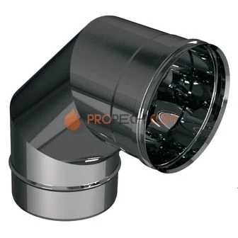 ОТВОД 90° D200, AISI 321, 0,8 ММ