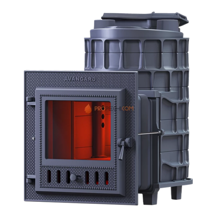 Чугунная печь для бани Гефест Авангард ЗК 24М