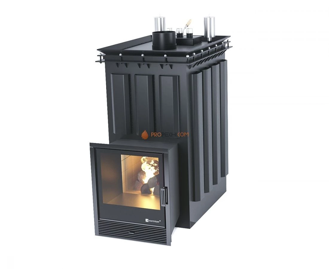 Печь для бани Изистим Домна 45 К под кирпич