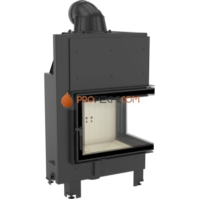 Каминная топка Kratki MBZ/P/BS/SG (гнутое стекло) (13 кВт)
