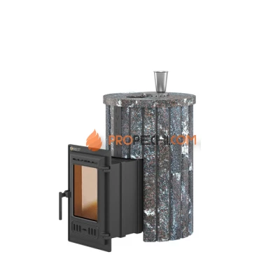 Чугунная печь для бани Эверест Steam Master 18 Ламель Амфиболит, S-20