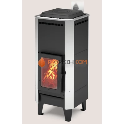 Отопительная печь Теплодар Вертикаль металлика