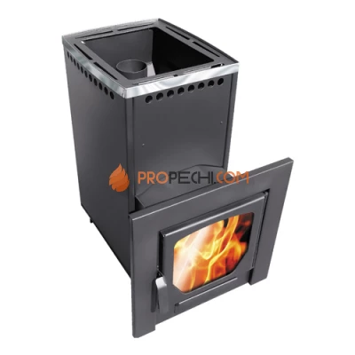 Печь банная Варвара Паленица, панорамная