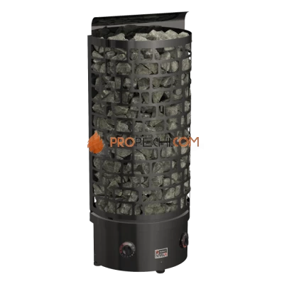 Электрическая печь SAWO ARIES ARI3-75NB-WL-BL-P-C 7.5 кВт (со встроенным пультом), черная