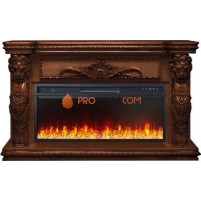 Каминокомплект Royal Flame Windsor 42 - Темный дуб с очагом Vision 42 LED