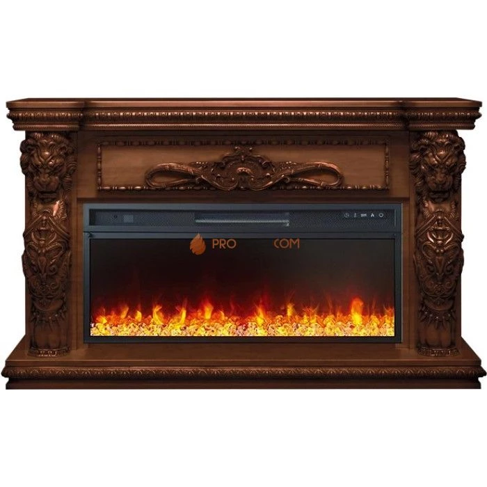 Каминокомплект Royal Flame Windsor 42 - Темный дуб с очагом Vision 42 LED