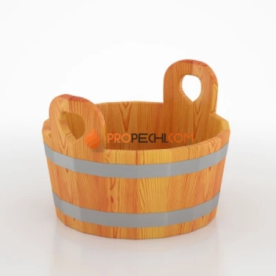 Шайка BentWood 15л. из натуральной лиственницы