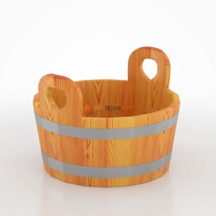 Шайка BentWood 15л. из натуральной лиственницы