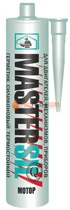 Герметик силиконовый Mastersil Motor до +250гр 310г красный