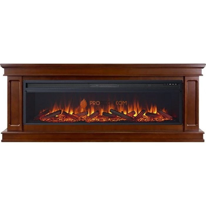 Каминокомплект Royal Flame Geneva 60 - Темный дуб с очагом Vision 60 LOG LED