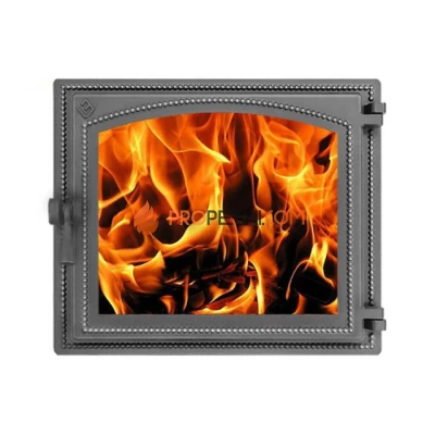 Каминная дверца Везувий 240 (антрацит)