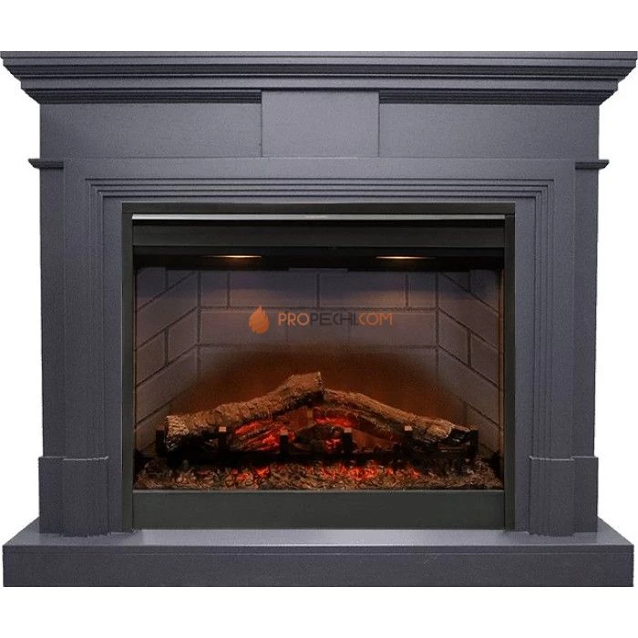 Каминокомплект Dimplex Coventry Graphite Grey - Серый графит с очагом Symphony 26 inch DF2608-INT