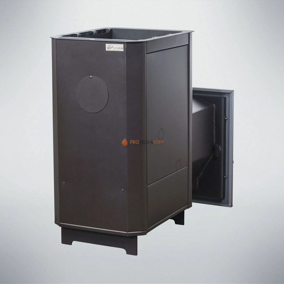 Печь банная Варвара Паленица, удлиненная топка