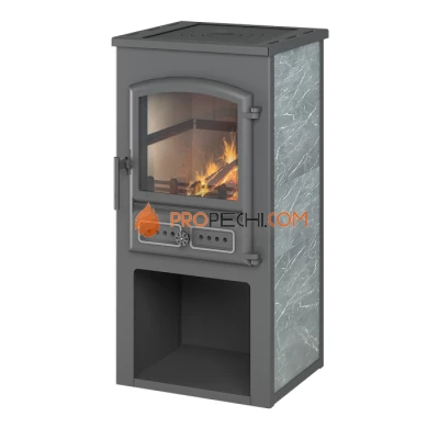 Камин ЭТНА (БКД) с плитой Талькохлорит D 115мм