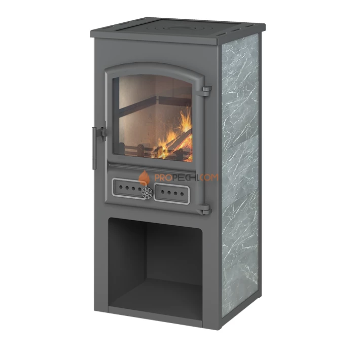 Камин ЭТНА (БКД) с плитой Талькохлорит D 115мм