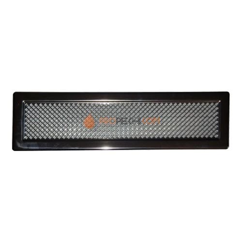 Решетка каминная стальная Нержавейка 105х425 Tarnavva