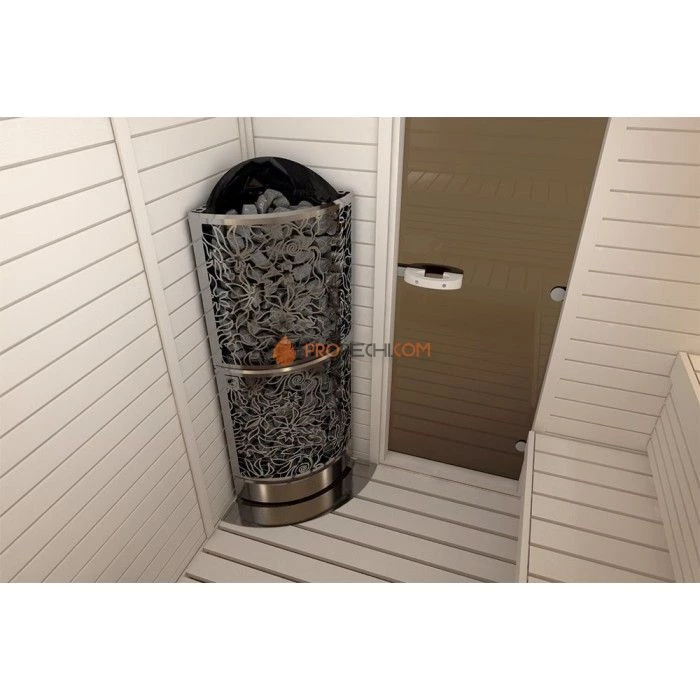 Электрическая печь SAWO DRAGONFIRE Heater king DRFT6-120NS-CNR-P 12 кВт (пульт и блок мощности докупаются отдельно)