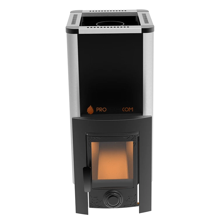 Банная печь Березка "Фаворит" 28 ЗК Каминная дверца