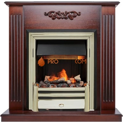 Каминокомплект Dimplex Lumsden - Махагон коричневый антик с очагом Cavendish