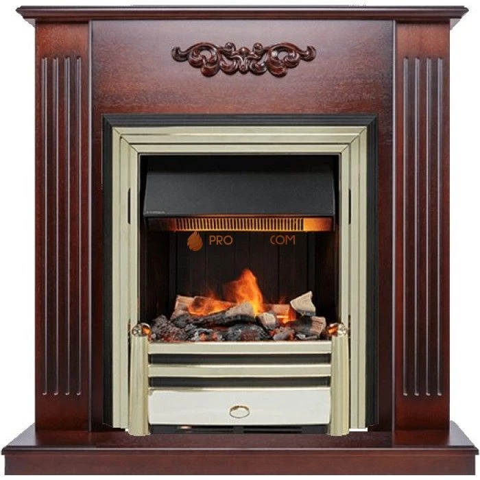 Каминокомплект Dimplex Lumsden - Махагон коричневый антик с очагом Cavendish