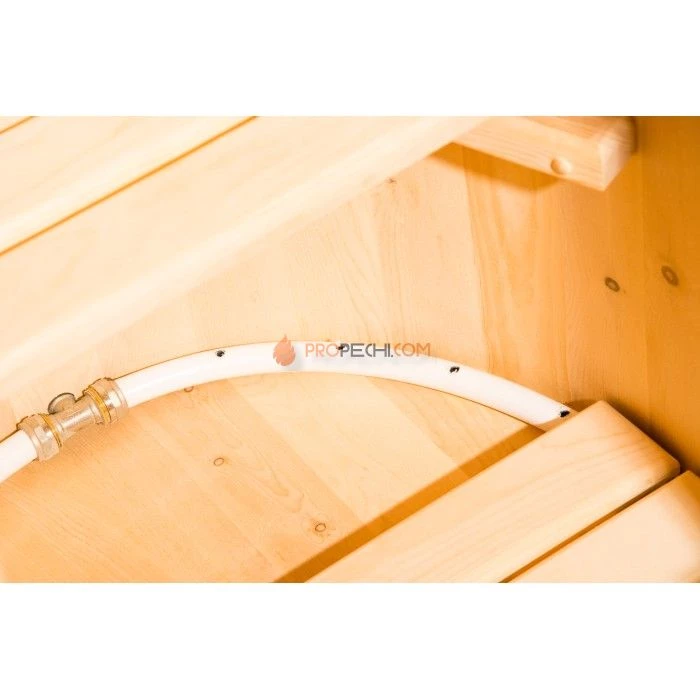 Фитобочка круглая НКЗ PREMIUM Гигант из кедра, диаметр 100 см, высота 130 см / 25 мм