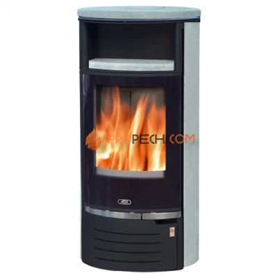 Печь-камин ABX Atlantik 7 черный талькохлорит